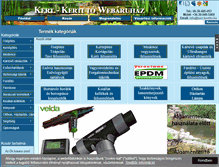 Tablet Screenshot of kert-kertito.hu